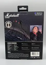 Бездротові навушники Marshall MJ-6977 Bluetooth 5.3 з мікрофоном LED дисплей чорні - мініатюра 4