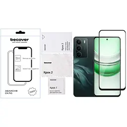 Скло захисне BeCover Realme C71 Black (713728) - мініатюра 2