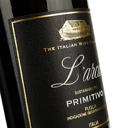 Вино L'arca Primitivo Puglia IGT червоне сухе 0.75 л - мініатюра 4