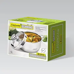 Каструля з кришкою Maestro MR-3510-24 5 л 24 см - мініатюра 4