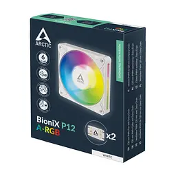 Кулер до корпусу Arctic BioniX P12 A-RGB WHT (ACFAN00336A) - мініатюра 8