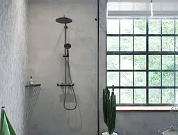 Душова система з термостатом Hansgrohe Croma Select S Showerpipe 280 1jet EcoSmart BR brushed bronze 26891140 - мініатюра 2