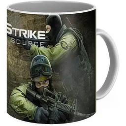 Кухоль GeekLand CS:GO Counter-Strike КС:ГО Контр Страйк sourse BW.02.005 330 мл білий - мініатюра 3
