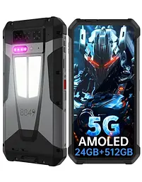 Смартфон Unihertz 8849 Tank 4, 12/512GB Black (Global) - мініатюра 2
