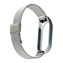 Ремінець Міланська Петля Mi Band 8 Silver (01) - мініатюра 2