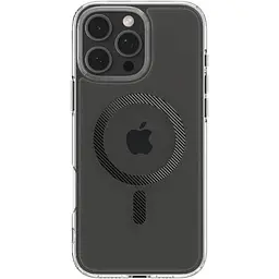 Прозорий чохол Spigen Ultra Hybrid MagSafe Carbon Fiber для iPhone 16 Pro Max (ACS08000) - мініатюра 4