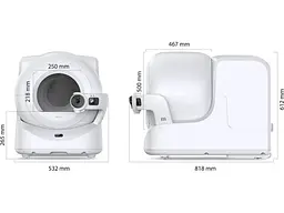 Смарт-лоток Petkit Purobot Ultra with Camera Self-Clean (P9903) - мініатюра 2