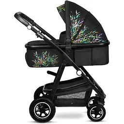 Коляска 2 в 1 Lionelo Amber Dreamin, чорна (LO-AMBER DREAMIN (2in1)) - мініатюра 4