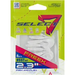 Силікон Select Freek 2.3" 557 FE (8 шт/уп) - мініатюра 2