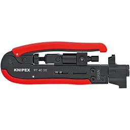Затискач для клем KNIPEX F, BNC і RCA (97 40 20 SB)