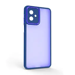 Защитный чехол для Motorola G14, Shade, синий, TPU+PC, матовый, защита всего корпуса, панель-накладка, противоударный, с высокими бортами, амортизирует удары при падениях, ArmorStandart (ARM73405)