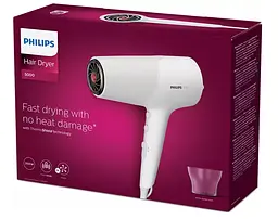 Фен для волосся Philips 5000 series, білий (BHD500/00) - мініатюра 6