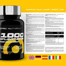 Вітаміни Scitec Nutrition C1000 + Bioflavonoid 100 капсул - мініатюра 5