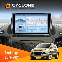 Штатна магнітола Ford Kuga 2013-2019 Cyclone C9-012 4x64, DSP, 4G Cyclone (НФ-00007835)