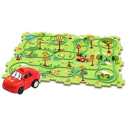 Розвиваюча іграшка-пазл Epik SHT 1103B Forest Park 25 pcs Green
