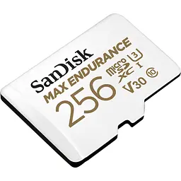 Карта пам'яті SanDisk microSDXC 256GB UHS-I Max Endurance U3 V30 R-100MB/s + SD Adapter (SDSQQVR-256G-GN6IA) [141837] - мініатюра 3
