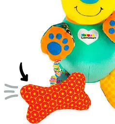М'яка іграшка підвіска Lamaze Собачка зі звуком L27023 - мініатюра 3