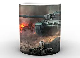 Кружка GeekLand World of Tanks Світ танків танк WT.02.060 - мініатюра 2