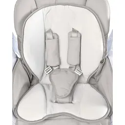 Крісло-гойдалка + стільчик для годування Caretero Indigo Light Grey - мініатюра 7