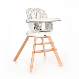 Стілець для годування Lorelli NAPOLI grey hexagons