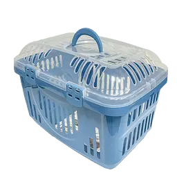 Переноска для собак Georplast Rocket Classic з прозорою кришкою, 49×33×33 см, в асортименті - мініатюра 2