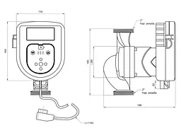 Циркуляційний насос Thermo Alliance LPS-А 32/80/180, енергозберігаючий LPSA3280180 - мініатюра 5