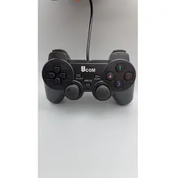 Джойстик провідний для ПК чорний з вібрацією Ucom-208-1 USB