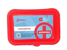 Набір технічної допомоги з вогнегасником ВП-2 ВОЛЬТ (ВП-2+Знак+Аптечка+Дроти) - мініатюра 2