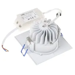 Світильник стельовий Brille LED врізний LED-171/5W NW WH 32-189 - мініатюра 4