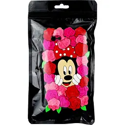 Чохол-накладка Toto TPU Fluffy Case IPhone 5/5S/SE Mini Mouse Pink - мініатюра 2