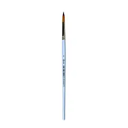 Пензель Синтетика кругла широка 6604RS №8, коротка ручка, 6604RS8, 99IDEAS