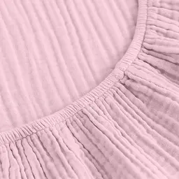 Комплект постільної білизни Cosas Baby blush CS1 Підлітковий муслін фламінго (Muslin_009BabyBlush_El90-009BabyBlush_155) - мініатюра 7