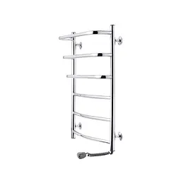 Рушникосушарка електрична Kroner Каскад дуга ДKДER 800x500/6 ER CV026143, Хром, Праве - мініатюра 2