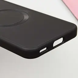 TPU чохол Bonbon Metal Style with MagSafe для Nothing Phone 2 Чорний / Black - мініатюра 7