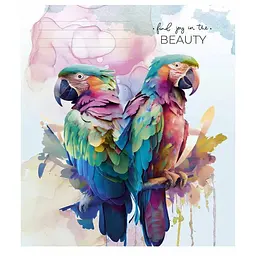 Зошит учнівський "Beauty" 036-3268L-2 у лінію, 36 аркушів