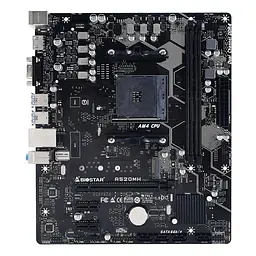 Материнська плата Biostar A520MH 6.1 (A520MH 6.1) (Socket AM4, AMD A520, Micro-ATX) Б/в