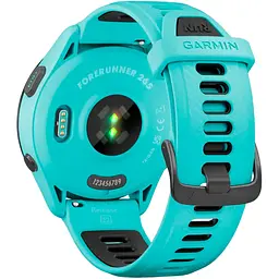 Смарт-годинник Garmin Forerunner 265 Black Bezel with Aqua Case and Aqua/Black Silicone Band (010-02810-02) [89365] - мініатюра 8