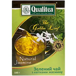 Чай Qualitea зелений натуральний з жасміном 100 г - мініатюра 2