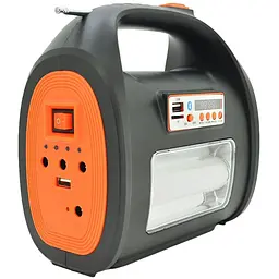 Ліхтар Voltronic RT909BT Solar 4500 mAh + Сонячна панель (26274) - мініатюра 2