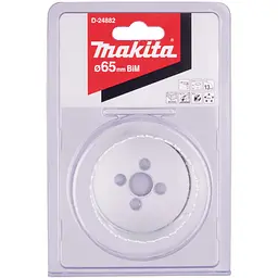 Свердло корончасте біметалеве 65 мм Makita D-24882