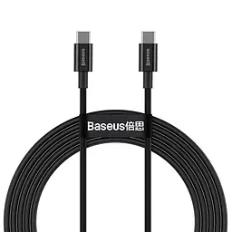 Кабель Baseus Superior Series Fast Charging Data Cable Type-C to Type-C 100W 1m Black