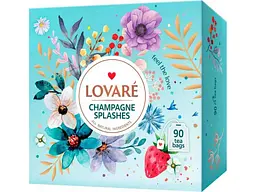 Суміш чаю пакетованого LOVARE 90 пакетиків Бризки шампанського конверт