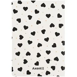 Книга записна Axent Partner Black&White A5 60 аркушів у клітинку (8710-7-A) - мініатюра 3