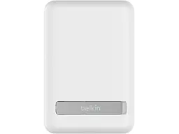 Зовнішній акумулятор (павербанк) Belkin 5000mAh 15W MagSafe Qi2 White (BPD004BTWT)