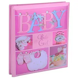 Фотоальбом EVG Baby collage Pink 56 фото 15х10 см (BKM4656 Baby collage Pink (UA)) - мініатюра 2