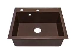 Кухонна мийка Adamant Prizma 590x495x200 коричневий 427223, Коричневий - мініатюра 2