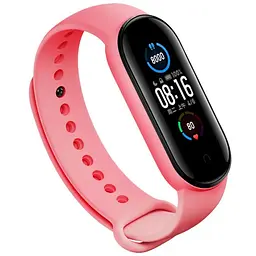 Ремінець до фітнес браслета BeCover Silicone для Xiaomi Mi Smart Band 5 Pink (705069)