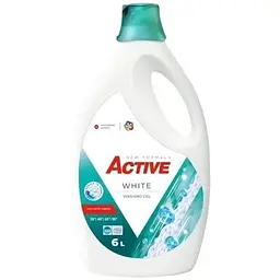 Гель для прання Active PR White З ароматом свіжості 6 л (4820196010913)