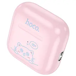 Бездротові навушники TWS Hoco EW112 вкладиші дитячі, BT5.4, 30mAh, 200mAh, 4h, pink - мініатюра 2