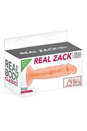Фалоімітатор Real Body Real Zack Flesh, 15.5х3.7 см - мініатюра 3